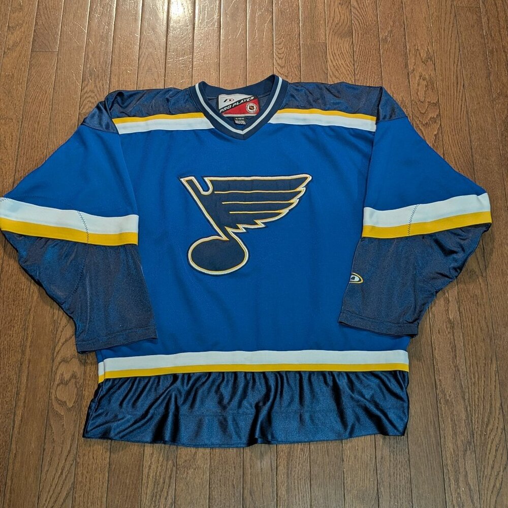 Vintage St Louis Blues Pro Player Hockey Jersey - Size XL